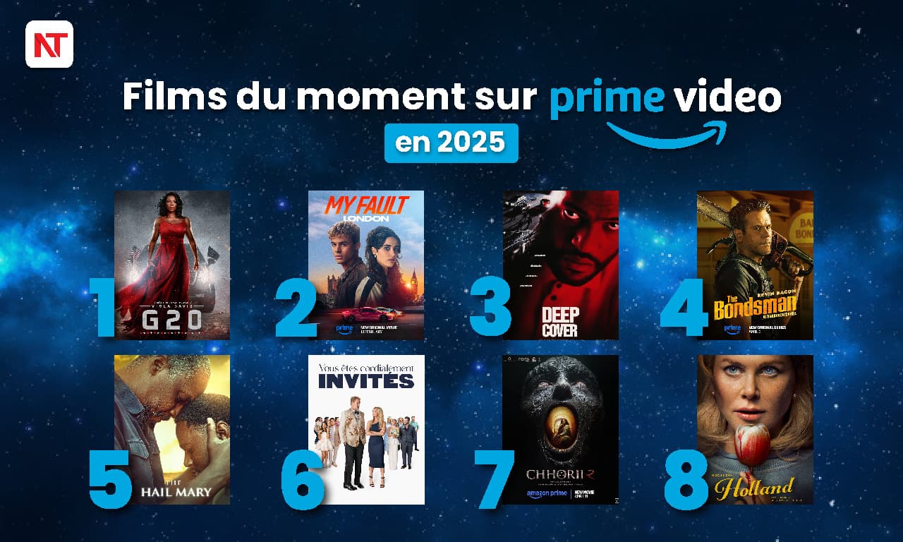 Films du moment sur Amazon Prime Video en 2025 : Que regarder ?