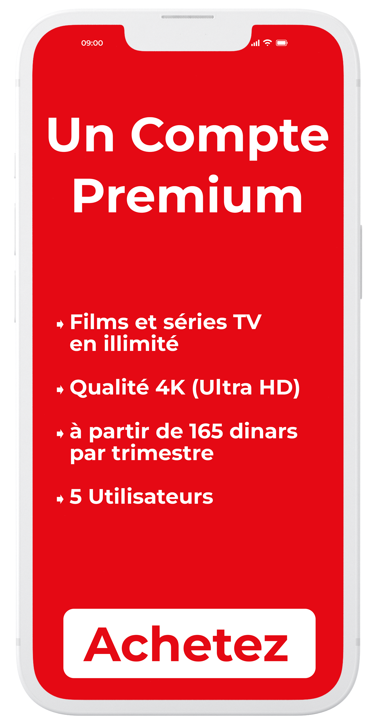 Compte Premium Netflix Tunisie